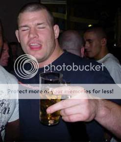 Bisping Shithoused
