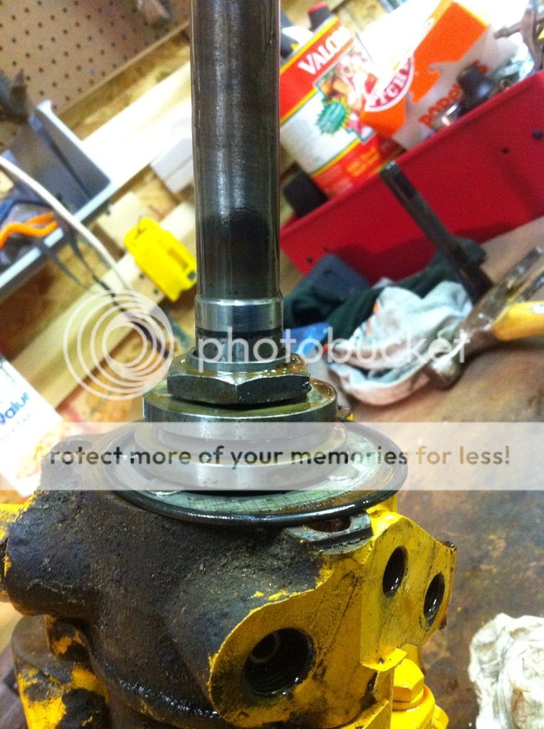 Ford 3400 steering box teardown Ford