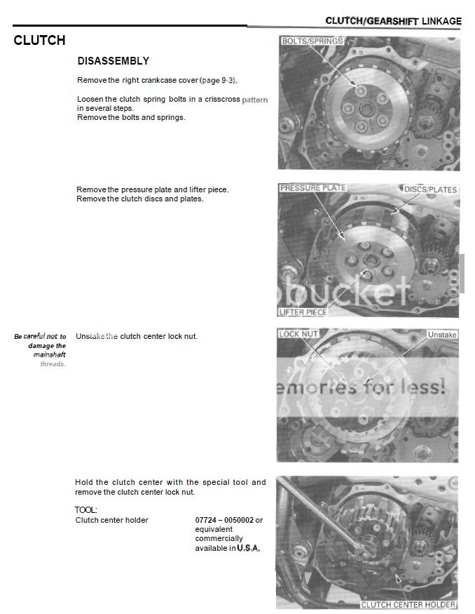 400ex clutch problems Page 2 Honda ATV Forum